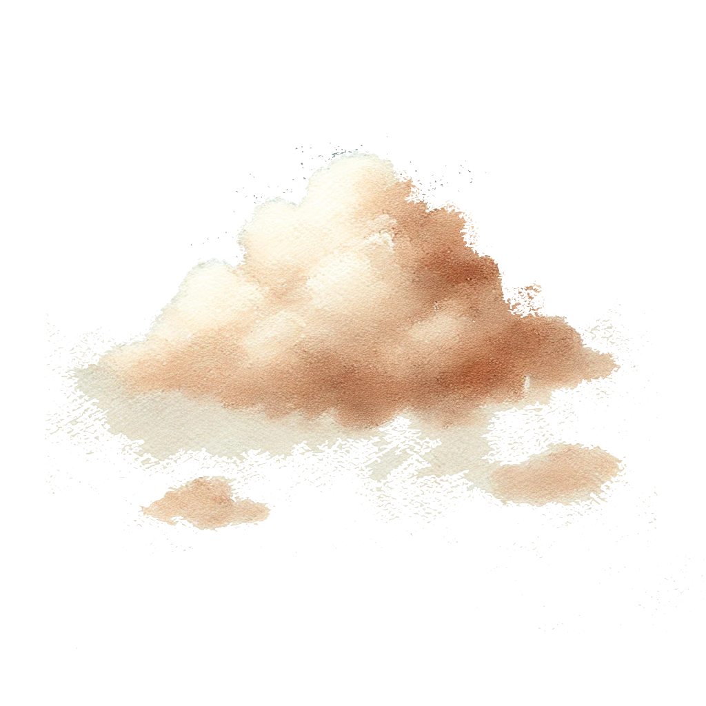 handdrawn cloud